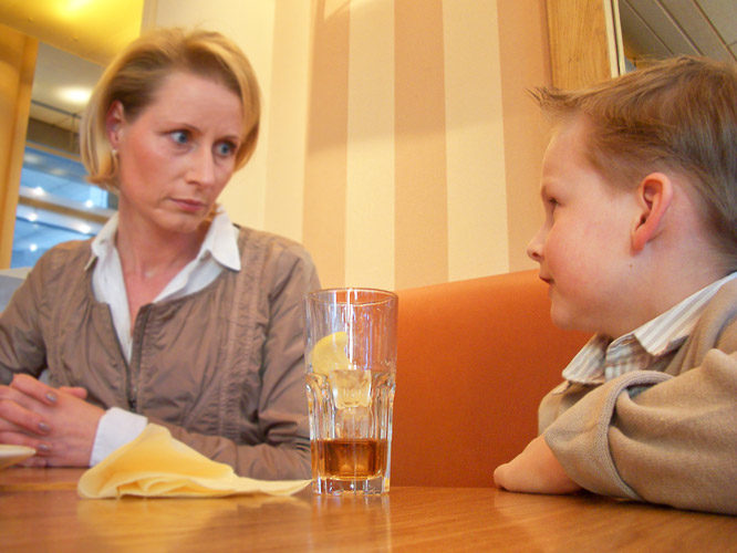 Wenn Kinder nicht das trinken, was gesund ist